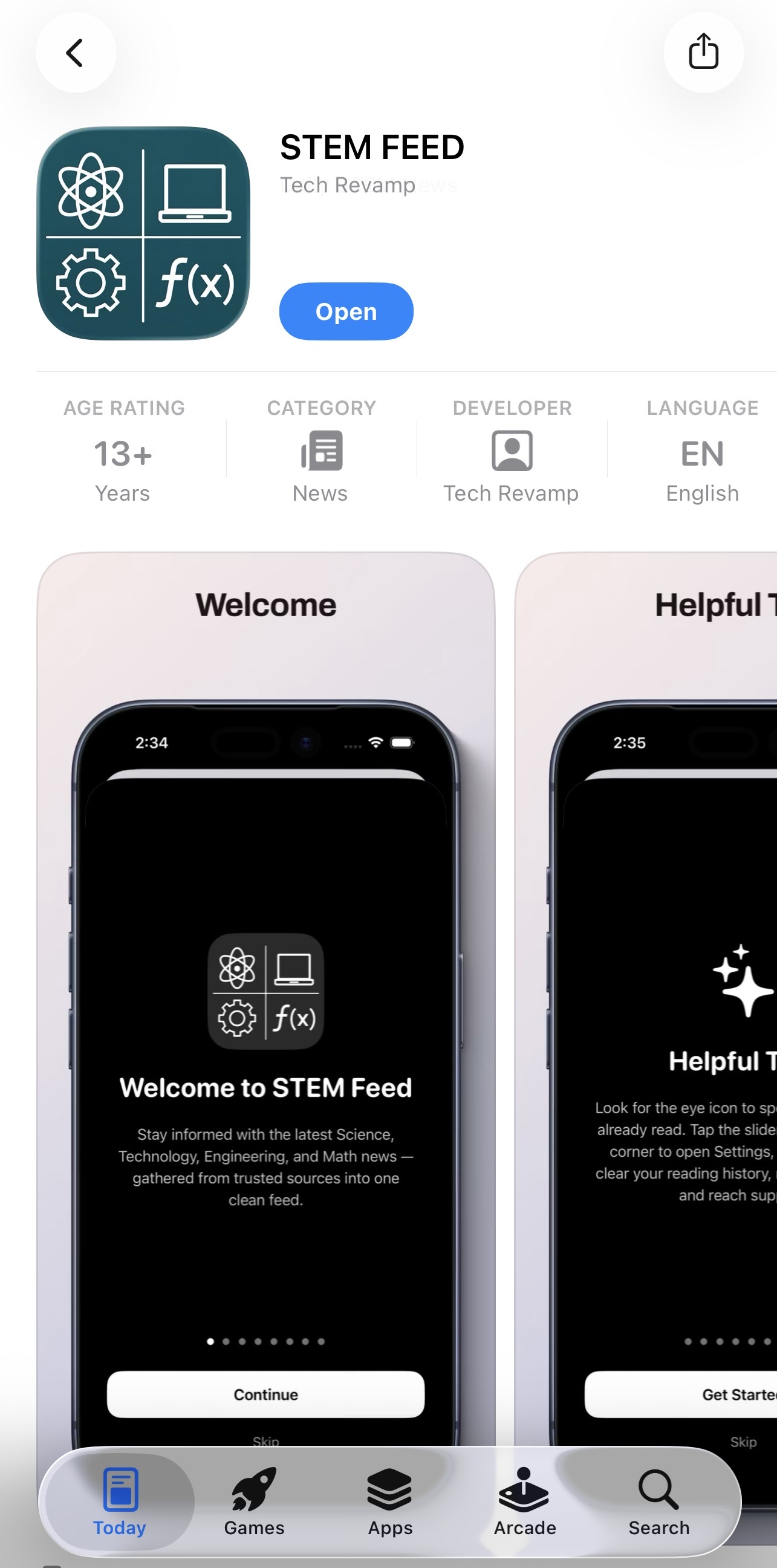 Image 1 for STEM Feed Is Officially Live on the App Store